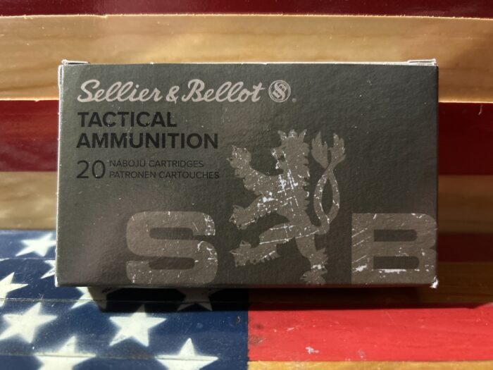 Sellier & Bellot tactical ammunition box