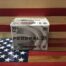 Federal .22 ammo box on American flag background