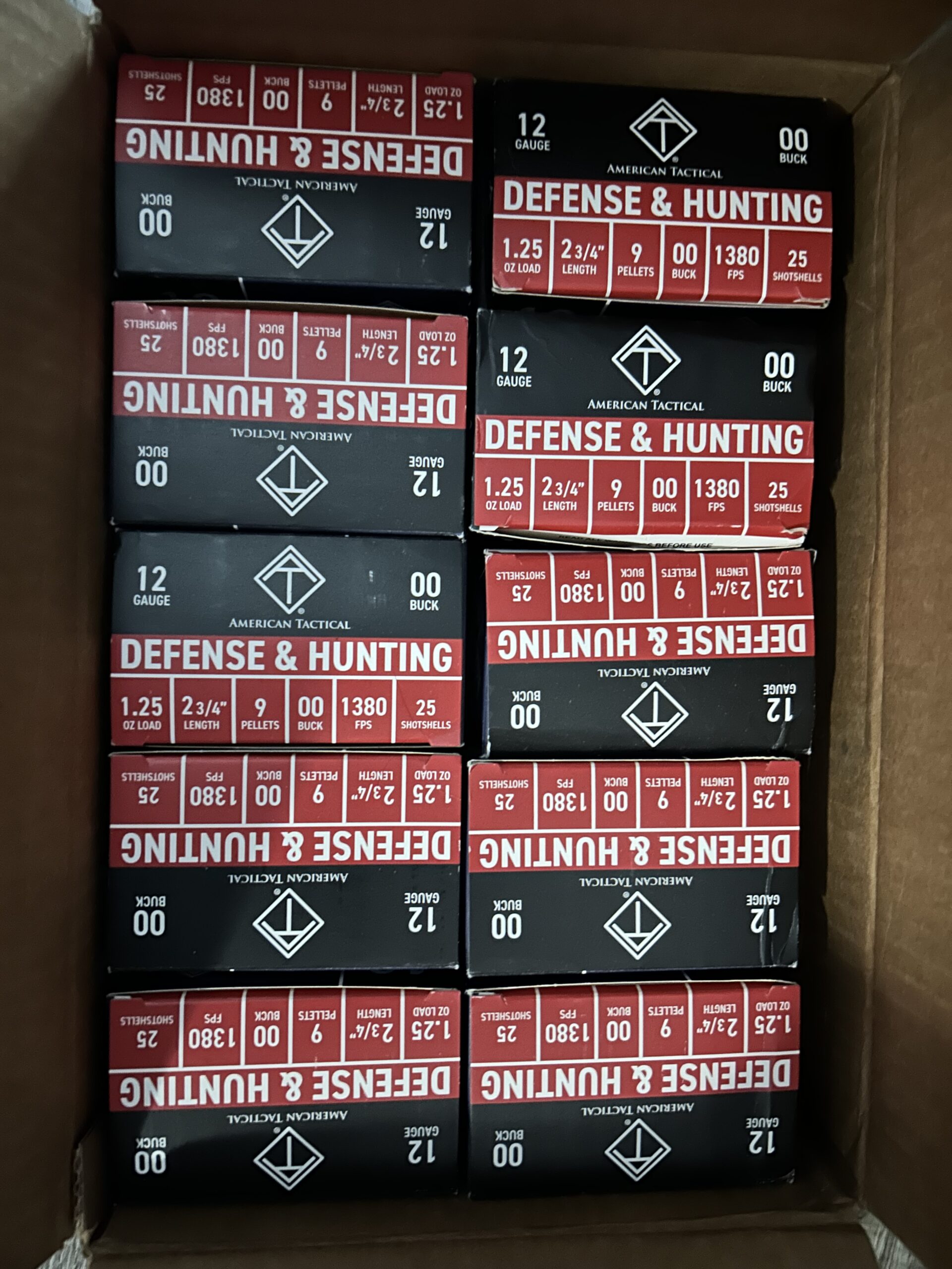 12 gauge shotgun shells, Defense & Hunting boxes