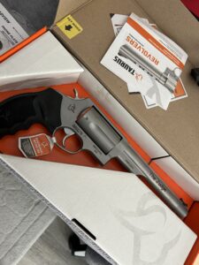 Taurus revolver in box with manual